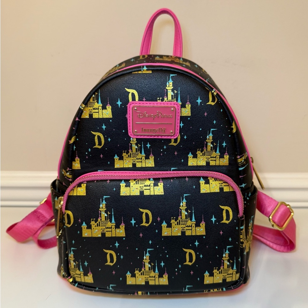 Loungefly Disney Parks Sleeping Beauty Castle Mini Backpack